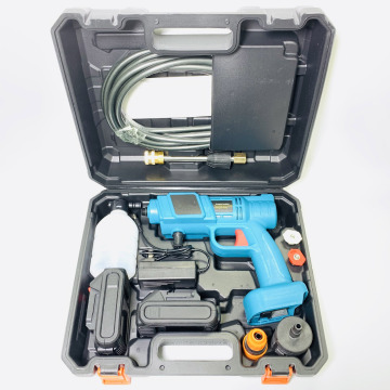 Portable Rechargeable Lithium-ion Electric Car Washer with High Pressure and Foam Generator