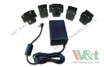 12w Printer Switching Power Adapters Smps With Interchangeable Ac Blade En 60335 En60950