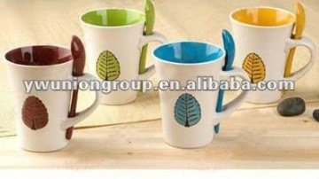 Spoon Porcelain Mugs