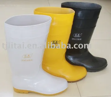 CE EN ISO 20345 S5 chemical resistant PVC rain boots,popular pvc rain boots