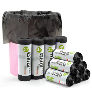 Black industrial recycling plastic heavy duty garbage bags heavy duty trash garbage plastic smell proof bag