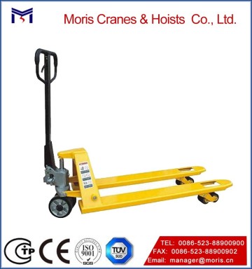 Professional Industrial Hand Pallet Jack Truck Polyurethane Wheels