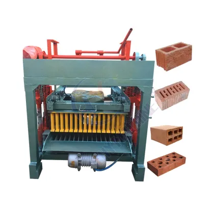 Press 8 Hole Brick Lontto Block Making Machine