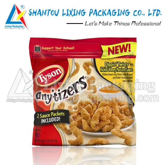 Snack packing bags