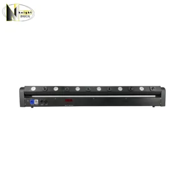 8-Beam Red Laser Bar + LED Moving Head Laser Beam Light for Nightclubs