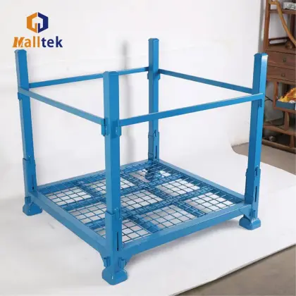 Foldable Clothes and Materials Rack Wire Container
