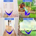 Double Color Swing Adjustable Folding Camping Tree Swing Seat for Kids Manufactory