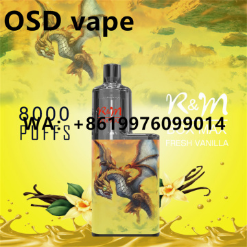 R&M BOX MAX Puffs Disposable Vape Kit