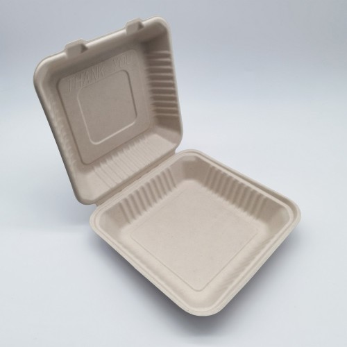 Cajas de alimentos desechables de papel ecológico