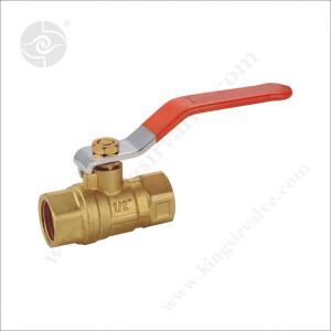 Red handle ball valve KS-661A