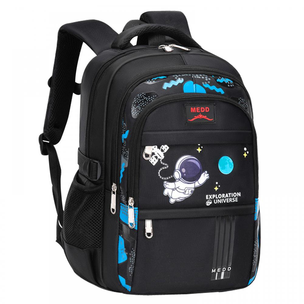 WYCY Backpack for Boys Primary Schoolbag Astronaut Rocket Backpack