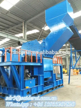 Cast Iron Crusher, Steel Scrap Crushing Machine
