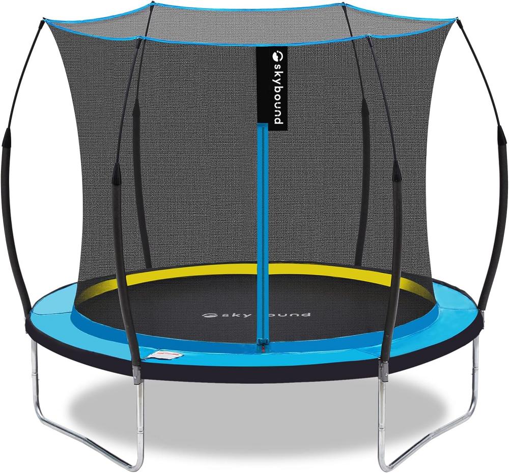 8FT Recreational Trampoline Skyblue