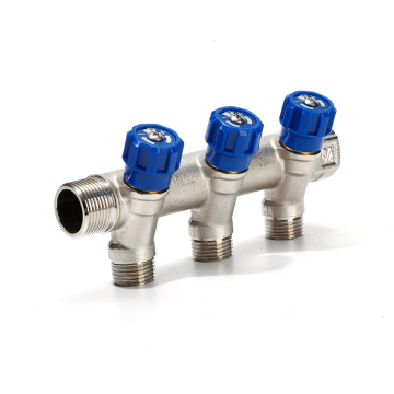 High Quality Brass 2-6 Ways Heating Manifold Valve PEX Manifold