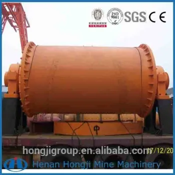 special produced silica sand grinding ball mill with rubber liner