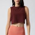 Padded Bra Yoga Crop Tank Tops