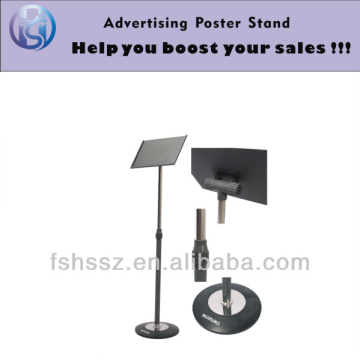floor display metal sign holder stand