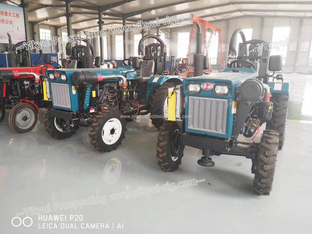 Agriculture mine soil drilling machine tractor 180m