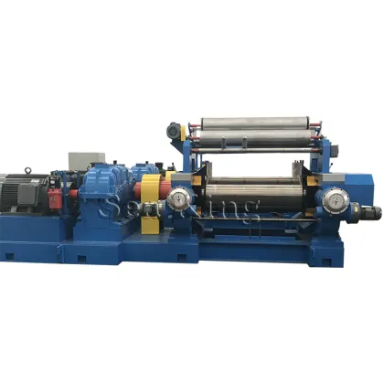 Two Roll Open Mixing Mill Machine for Epichlorohydrin Rubber