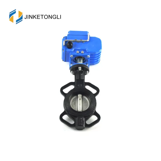 JKTL water supplying 6 inch wafer PTFE seal butterfly valve DN200