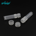 cell plastic no ring cryogenic freezing cryovial tube