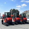 GRATIS Pengiriman Mini Excavator Small Digger Crawler Excavator