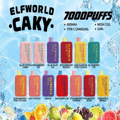 wholesale original Elf World 7000 puffs vape