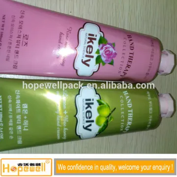 Aluminum plastic packaging tubes for cosmetic skin care products