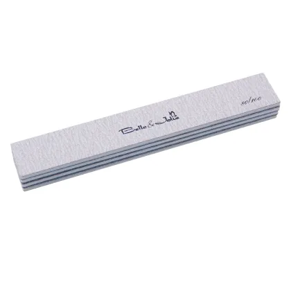 Trendy Things Salon Nail File, Halfmoon, Washable, Professional Nail File, Leaf Style