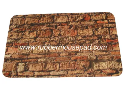 Non-slip Rubber Flooring Mat, Custom Rubber Floor Carpet