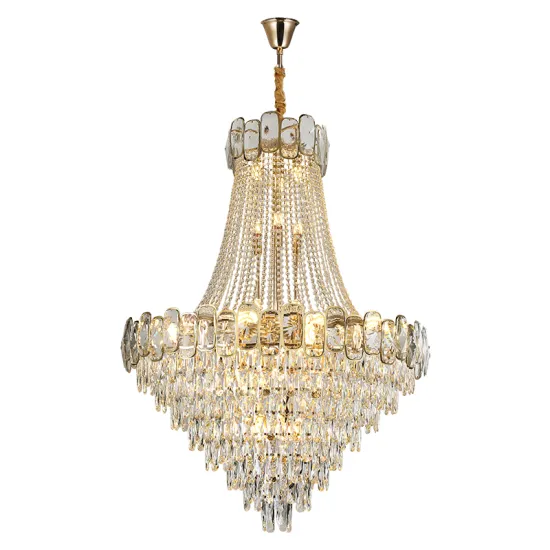 Modern American Living Room Antiques: Brass Chandelier Lighting
