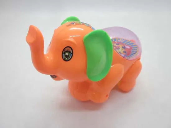 PULL LINE ELEPHANT W/BELL