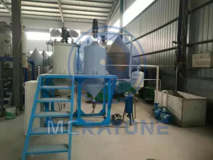 Sesame and Soybean Oil Refinery Machine for Edible Oil Refining Plant