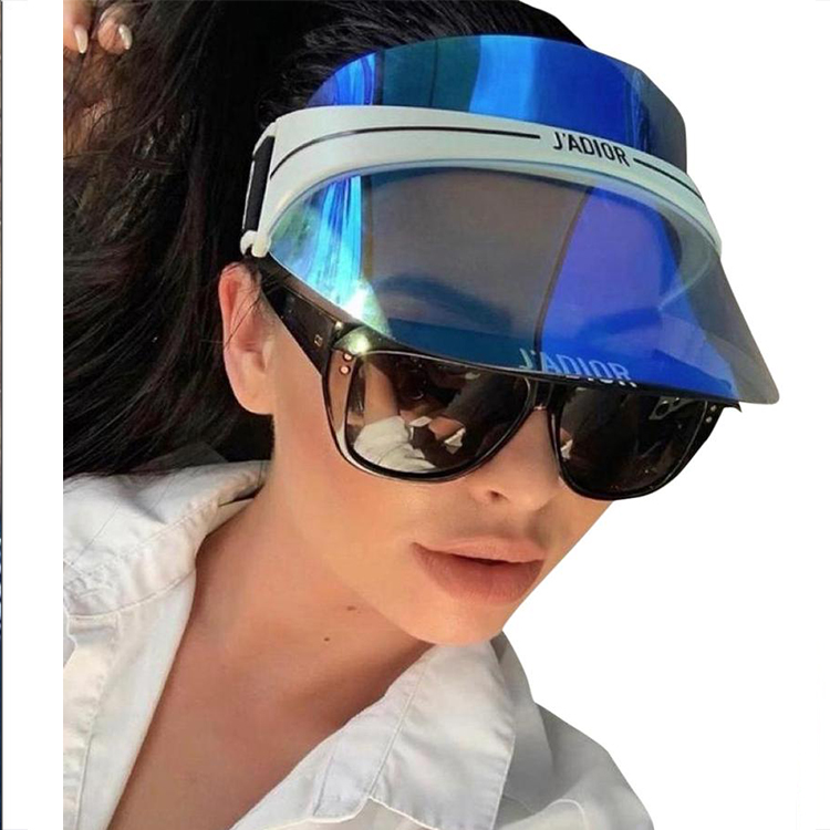 Fashion Sun Visor Cap Factory Wholesale Plastic Sun Visor Hat For Women Men Supplier