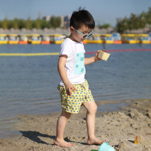 110GSM 100% Polyester Digital Print Kid&#39;s Swim Short