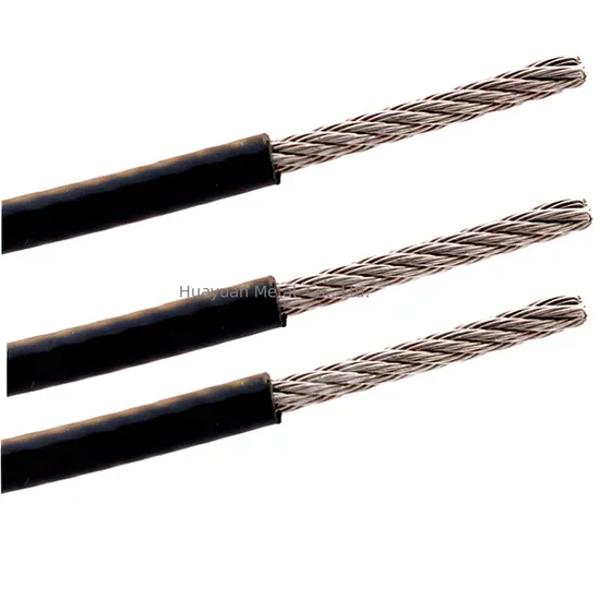 Low Price Blue PVC Coated Galvanized Steel Wire Rope