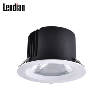 Aluminum Recessed IP44 IP65 LED Downlights - 12w to 80w COB Hotel Spotlights Made in China CE Project