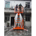 Mobile Electric Aluminum Lifting Platform Two Masts