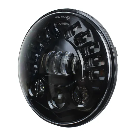 7 Inch LED Headlight with Amber Turn Signals for Harley Davidson
