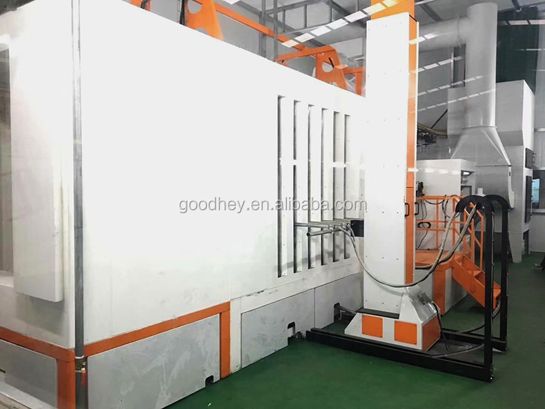 Automatic MDF Board Powder Coating large paint booth