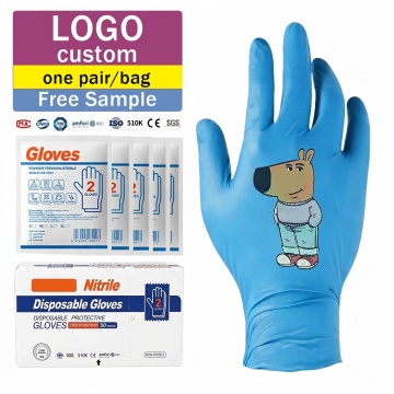 Miotagan Sgrùdaidh Càileachd Premium Sàbhailteachd Deuchainn Nitrile