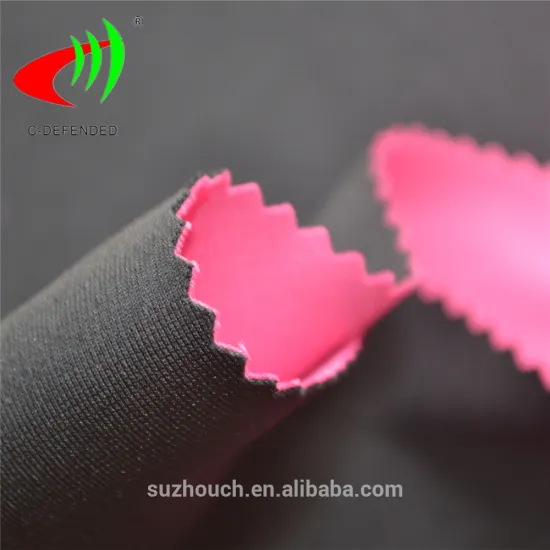 silk chiffon fabric with knitted fabric for winter clothes fabric