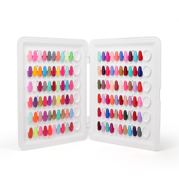 Detachable Nail Color Display Book - Professional Nail Polish Chart for Art