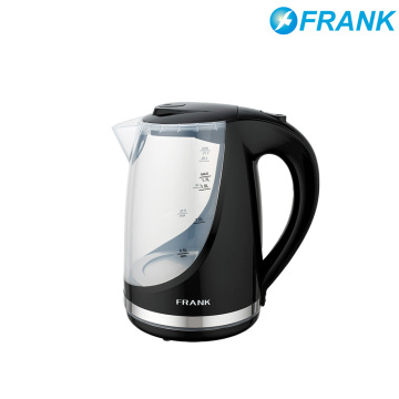 Stylish High Gloss 1.7L Plastic Kettle