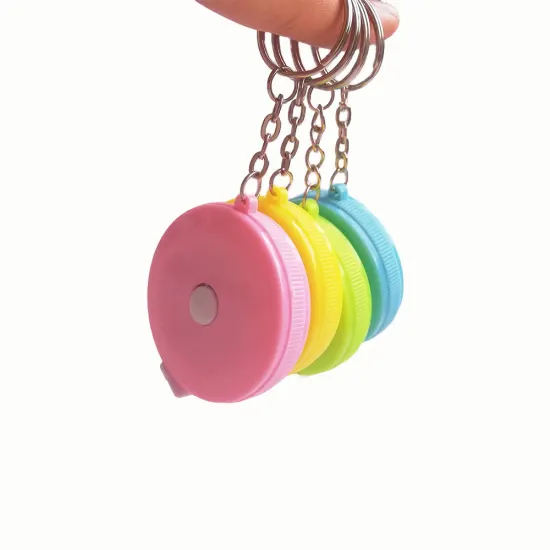 Soft Colorful and Retractable Tape Measure Double Scale