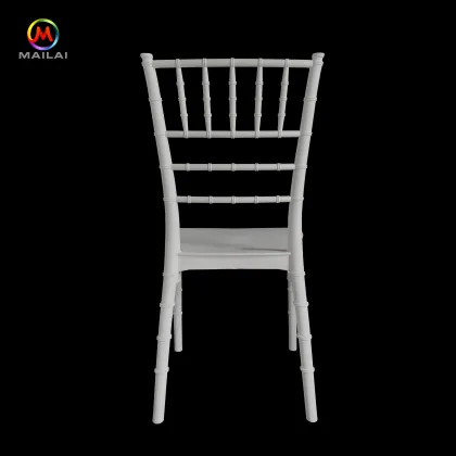 Buy White Resin Plastic Chiavari Chairs | Tiffany Chairs