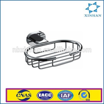 2015 new bath hardware sets,bathroom square soap basket chrome