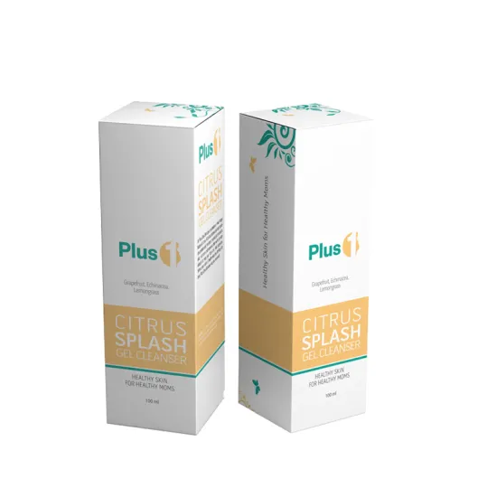 Foldable Storage Boxes for Face Wash Cosmetic Packaging