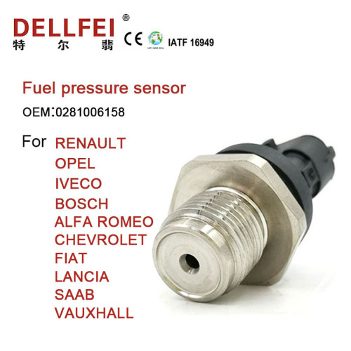 Common Rail Pressure Sensor for Bosch High pressure common rail diesel 0281006158 for IVECO Manufactory