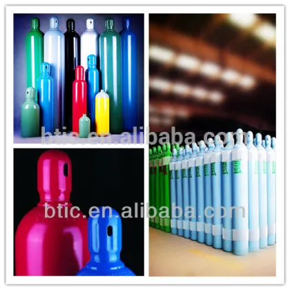 oxygen gas cylinder high pressure cylinder seemless steel gas cylinder gas tank